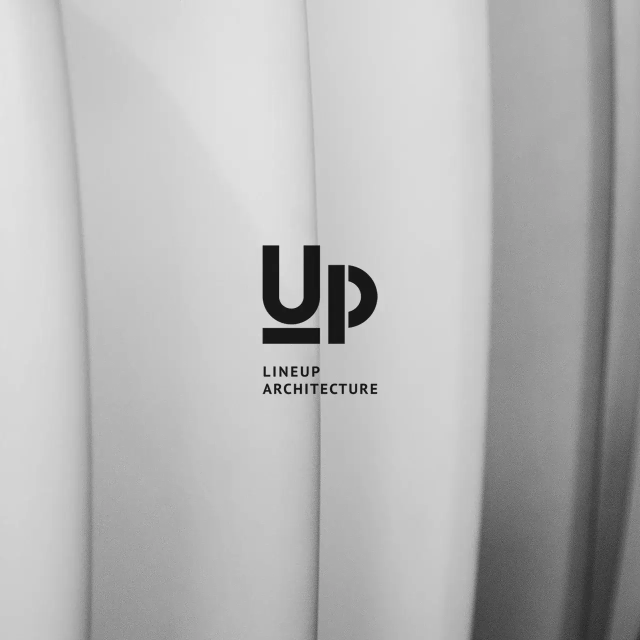 Logotype Line Up Architecture, agence d’architecture basée à Rennes